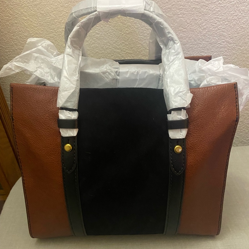 Fossil leather bag